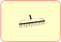 Reinforced  Garden  Rake